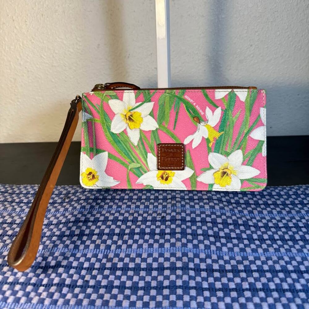 Dooney & Bourke Daffodil Botanical Collection Wristlet